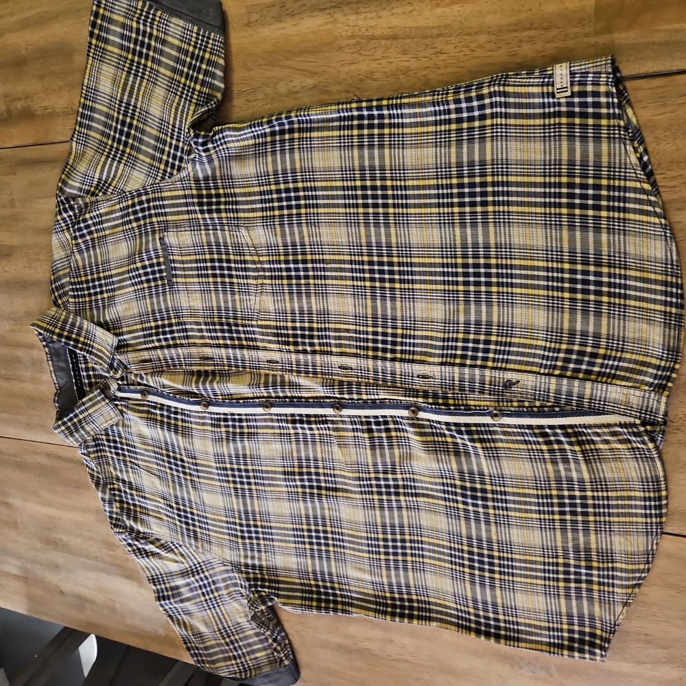 Plaid Sean John button down